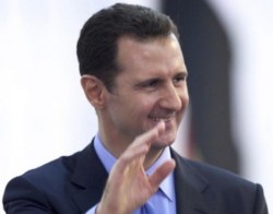 Syria's President Bashar Assad (photo credit: AP Photo/SANA, File)