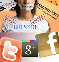 Internet platforms controling free speech.