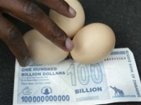 Hundred Billion Dollars buys 3 eggs