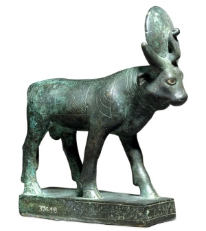 Bronze figure of Apis