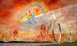 The Chariot of YHWH as seen by Ezekiel