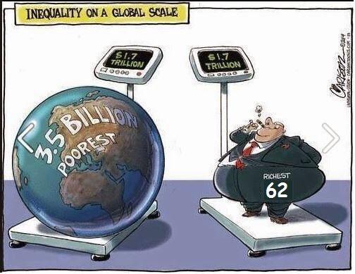 Global Greed on a Massive Scale