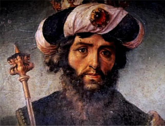 Painting of King David
