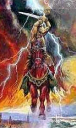 The Red Horse Rider of Revelation