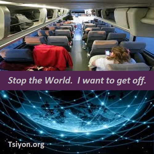 Stop the world - I want to get off.