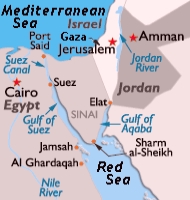 Red Sea Map