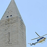 Washington Monument - Cracked by an "act of God"