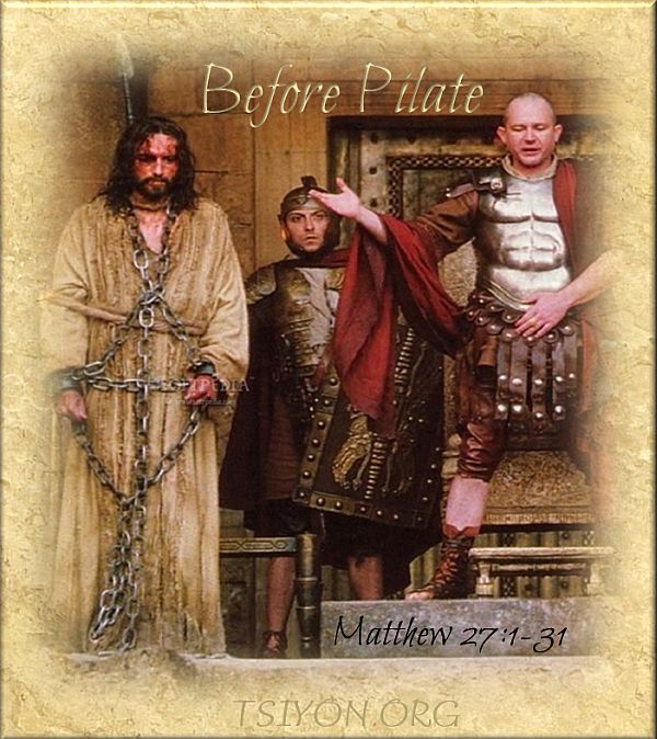 Before Pilate