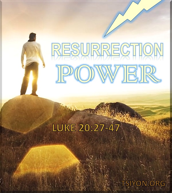 There is power - for you - in the resurrection!