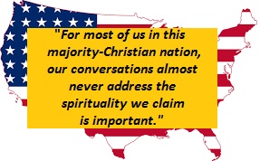 Our nation seldom speaks of God.