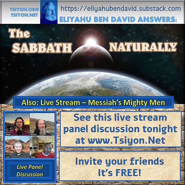 Natural Sabbath revealed.