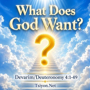 what does God want?