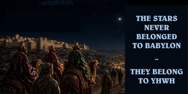 The Stars Belong To YHWH