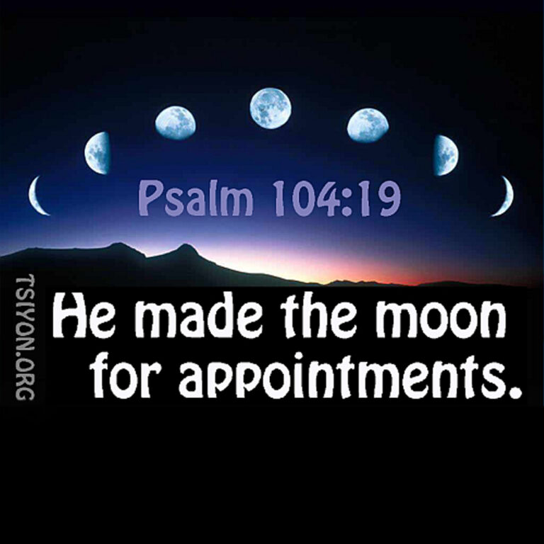 Holy Time - Psalm 104v19 graphic